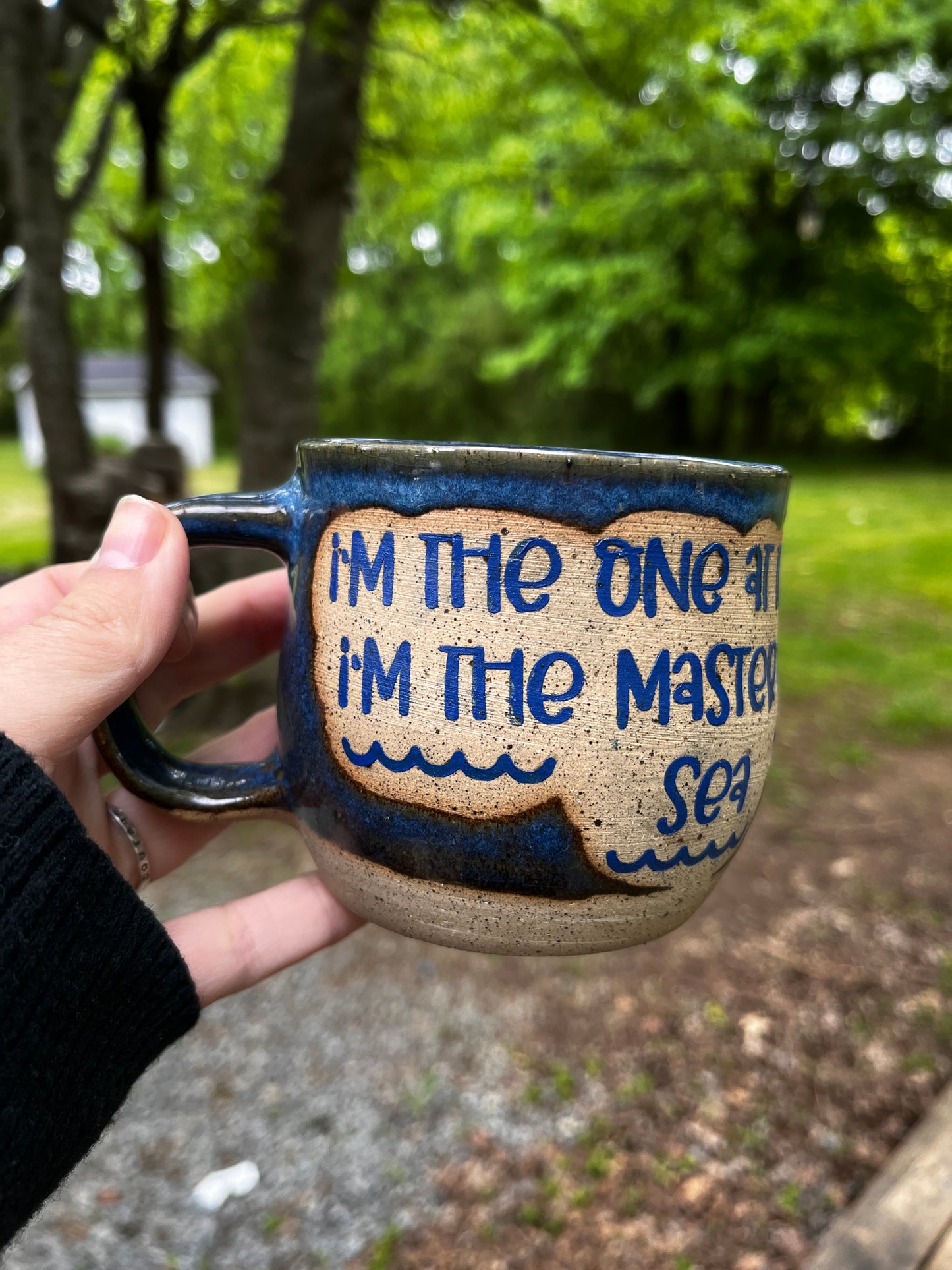 Stoneware coffee mug