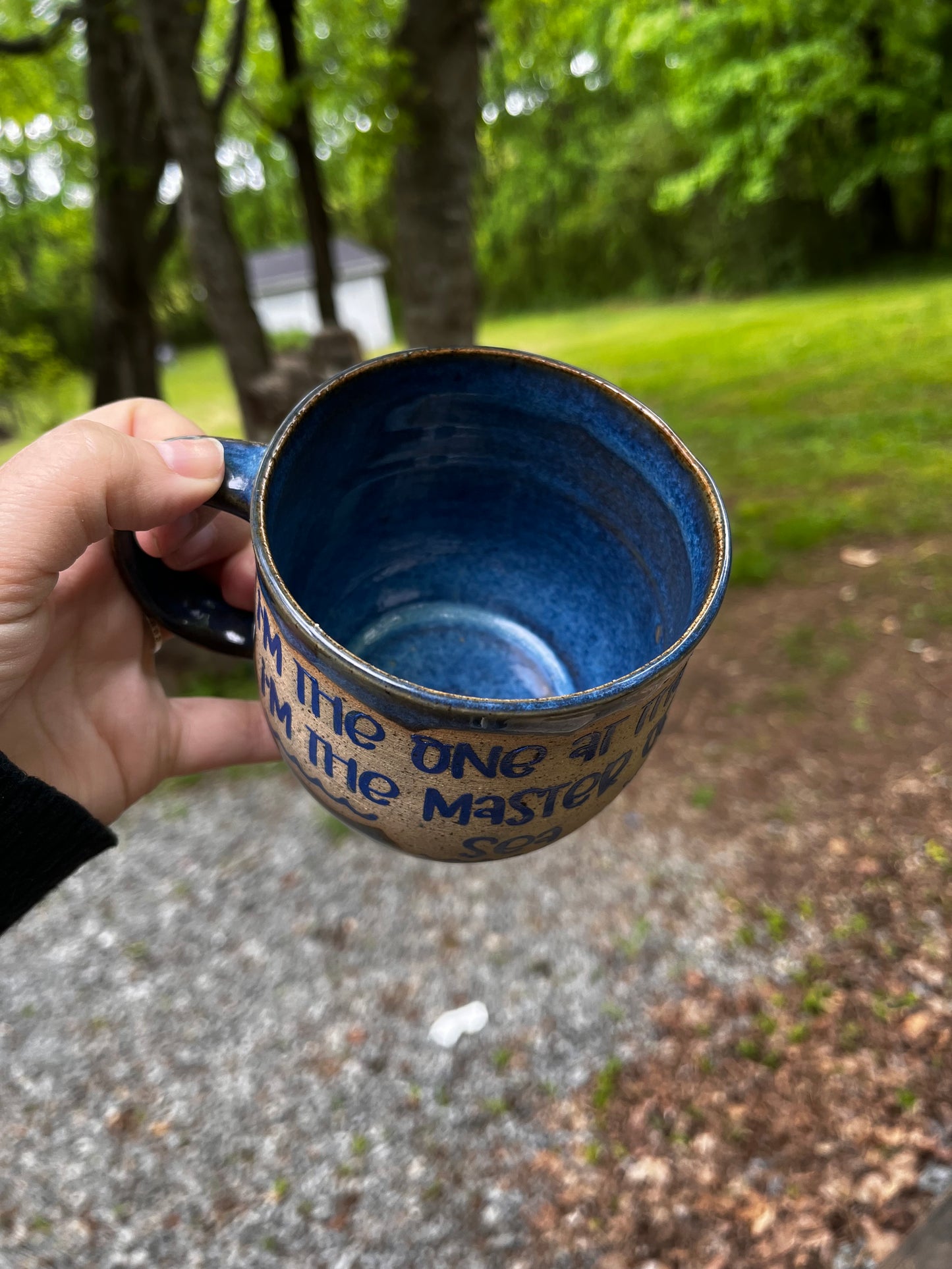 Stoneware coffee mug