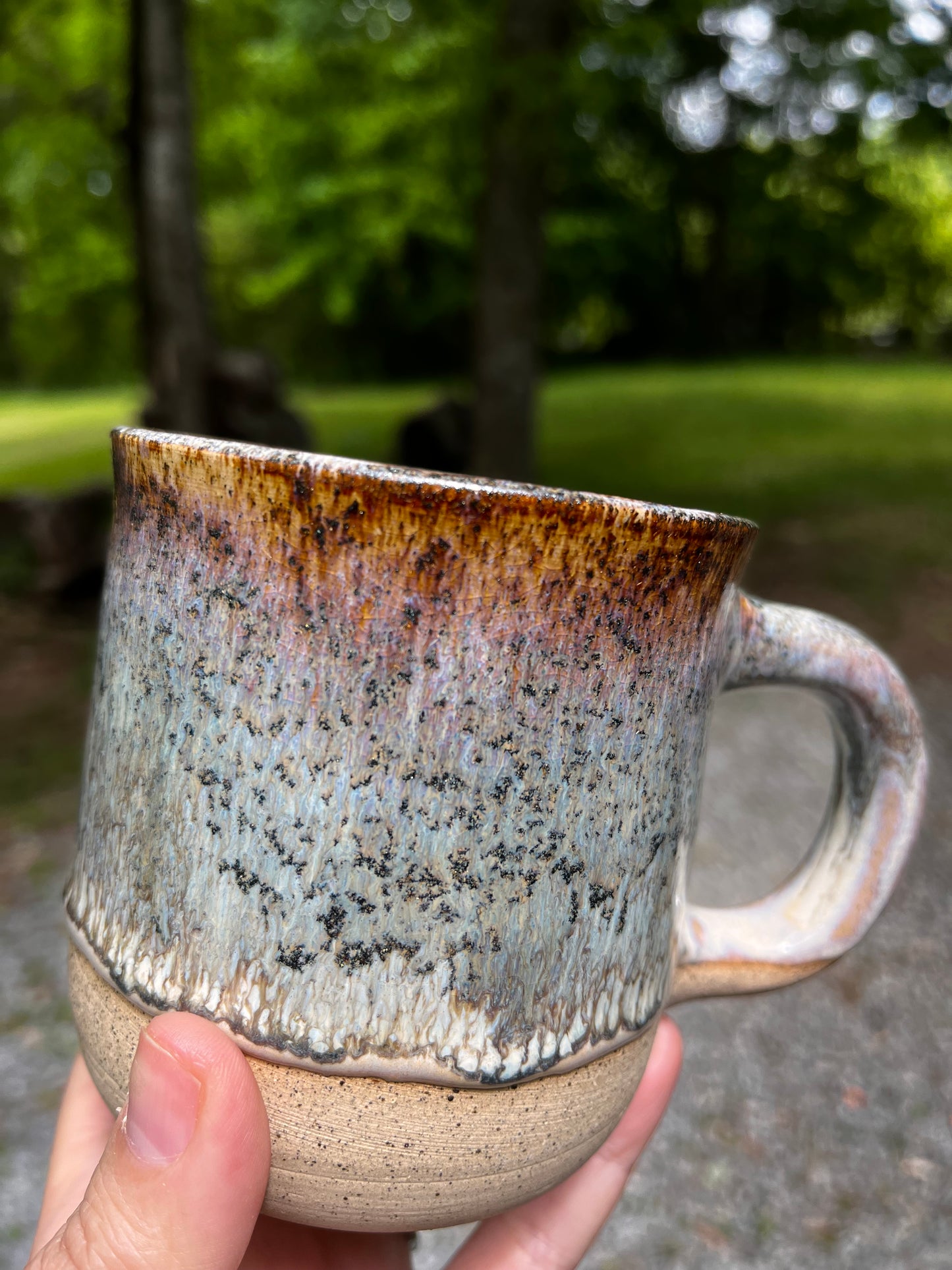 Stoneware coffee mug