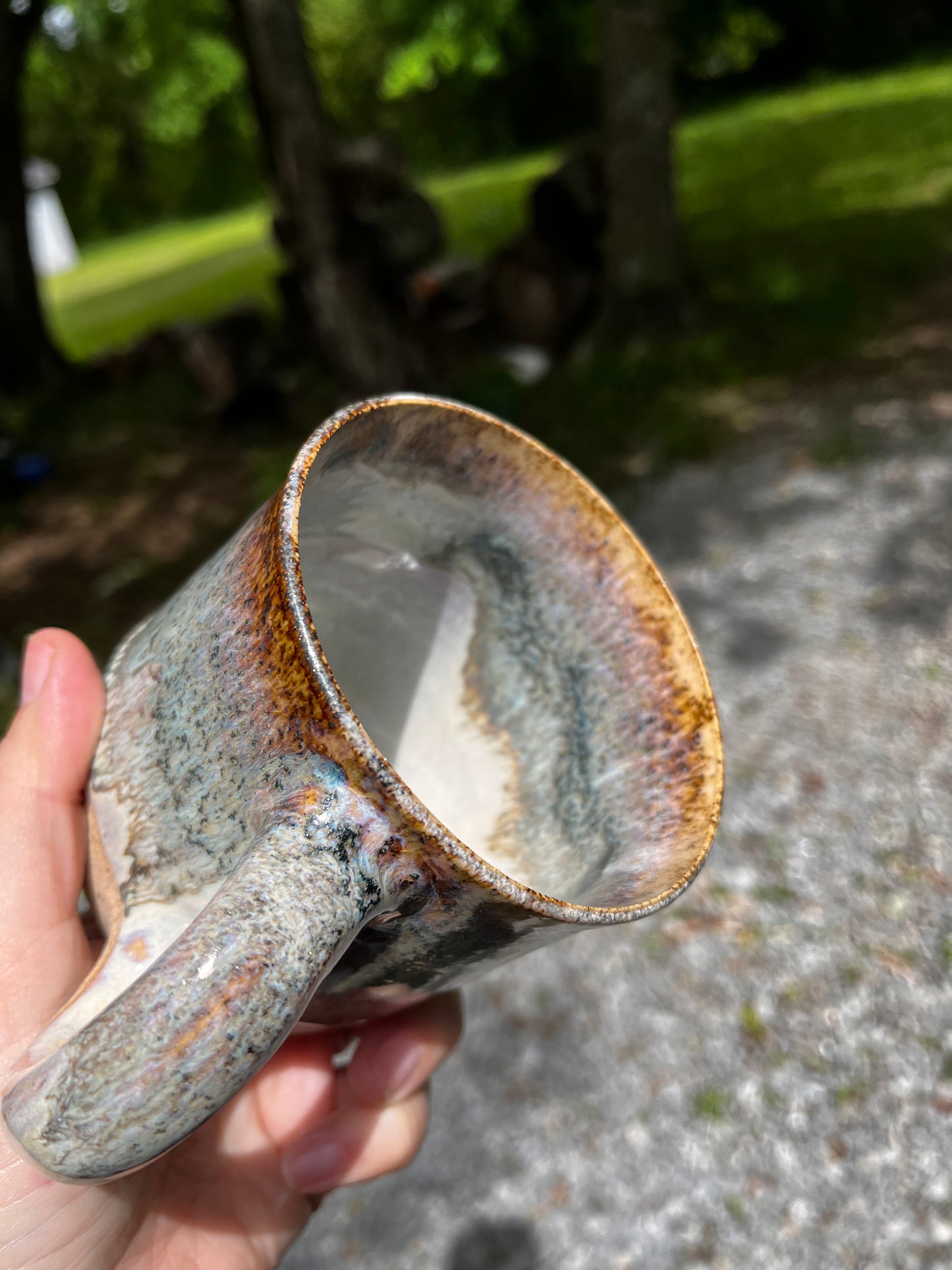 Stoneware coffee mug