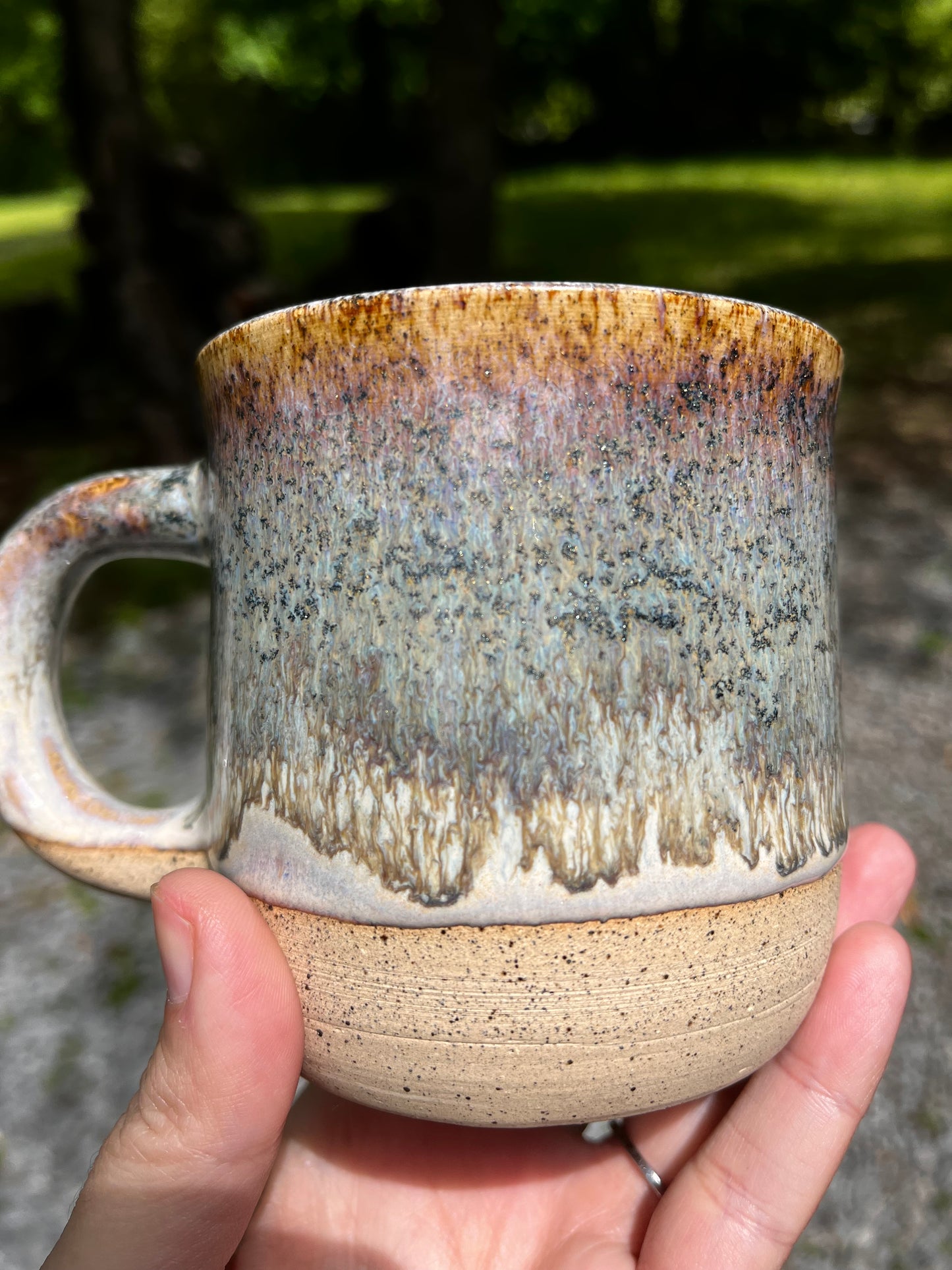 Stoneware coffee mug