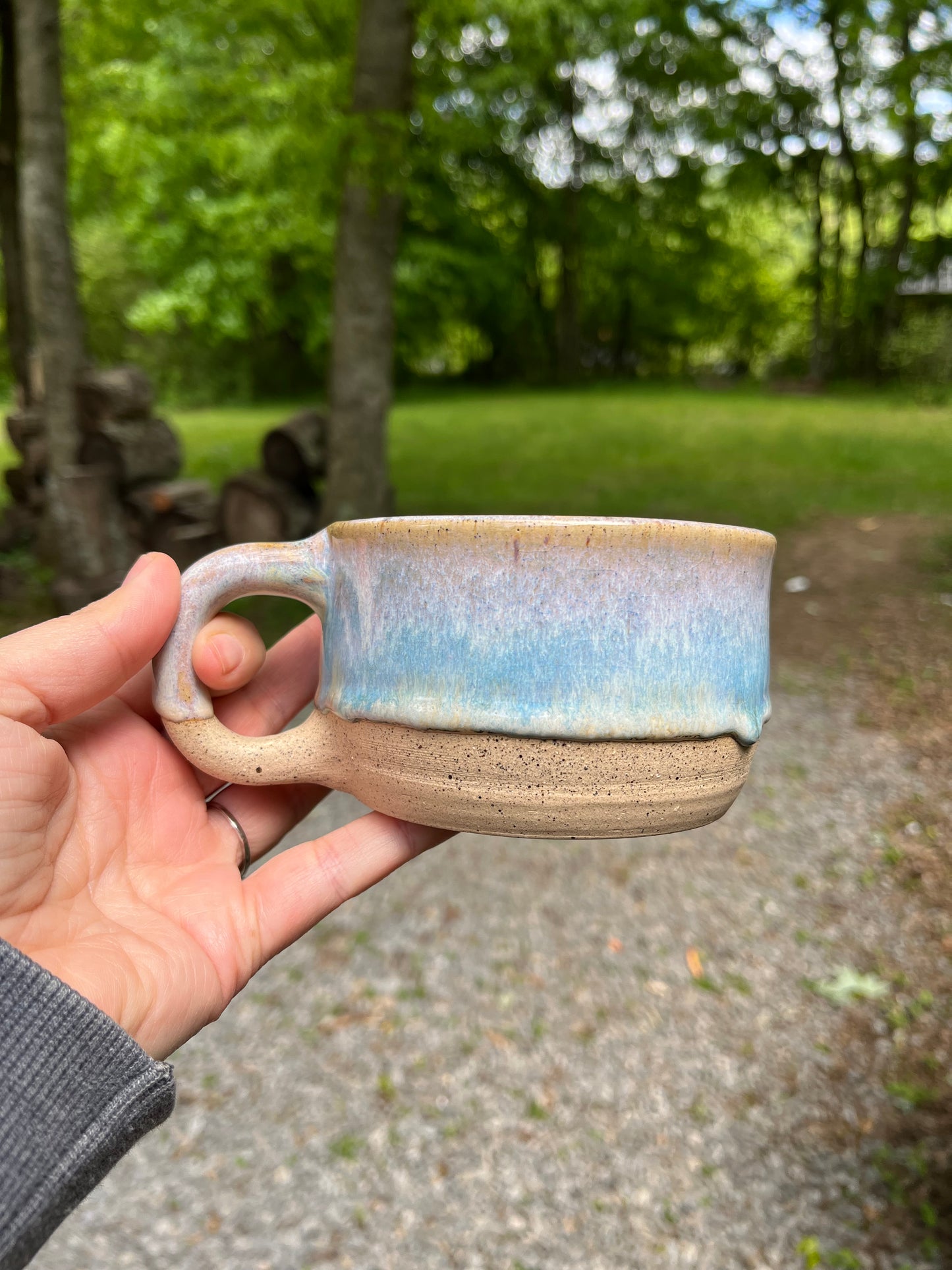 Stoneware coffee mug