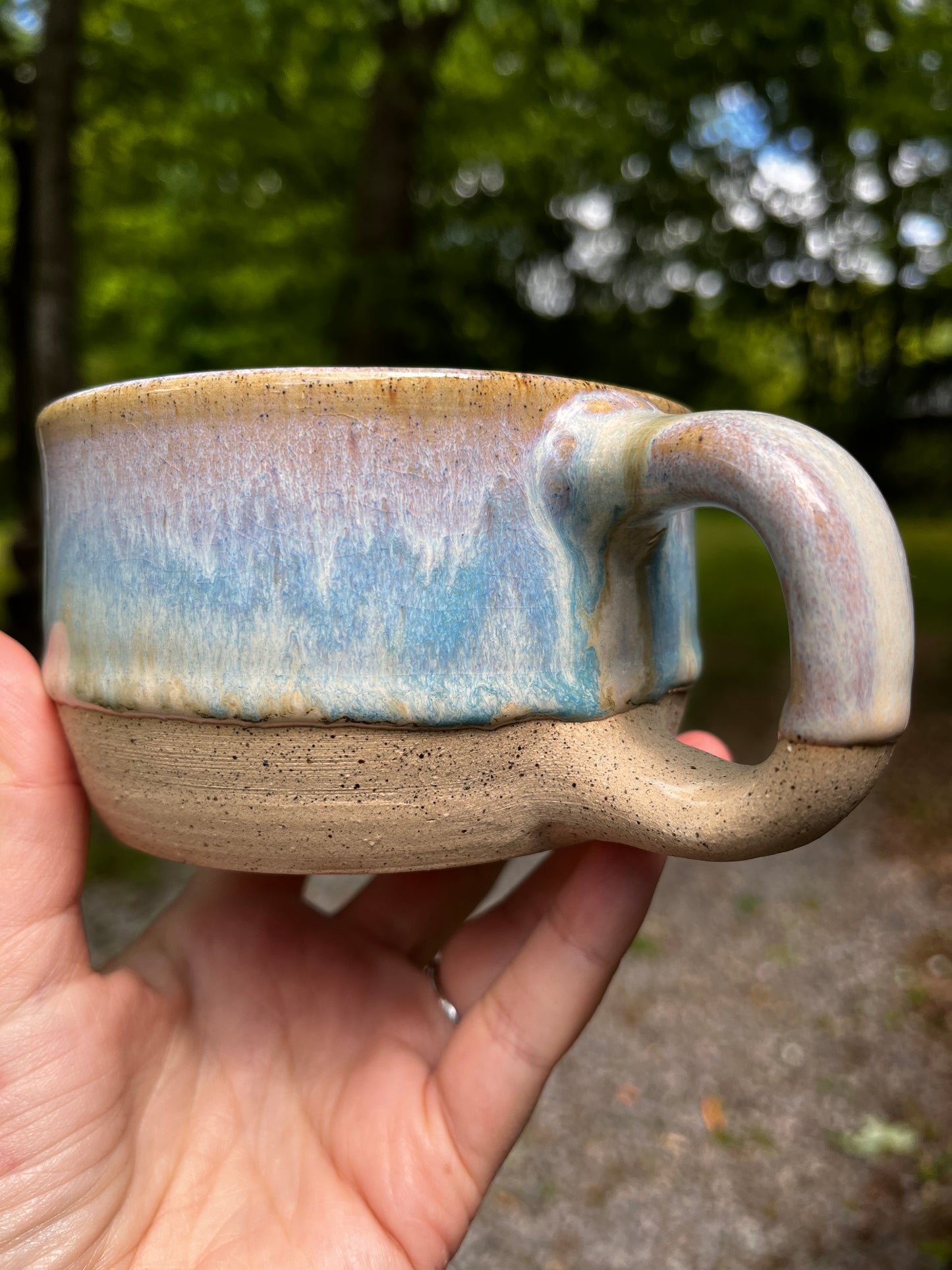 Stoneware coffee mug