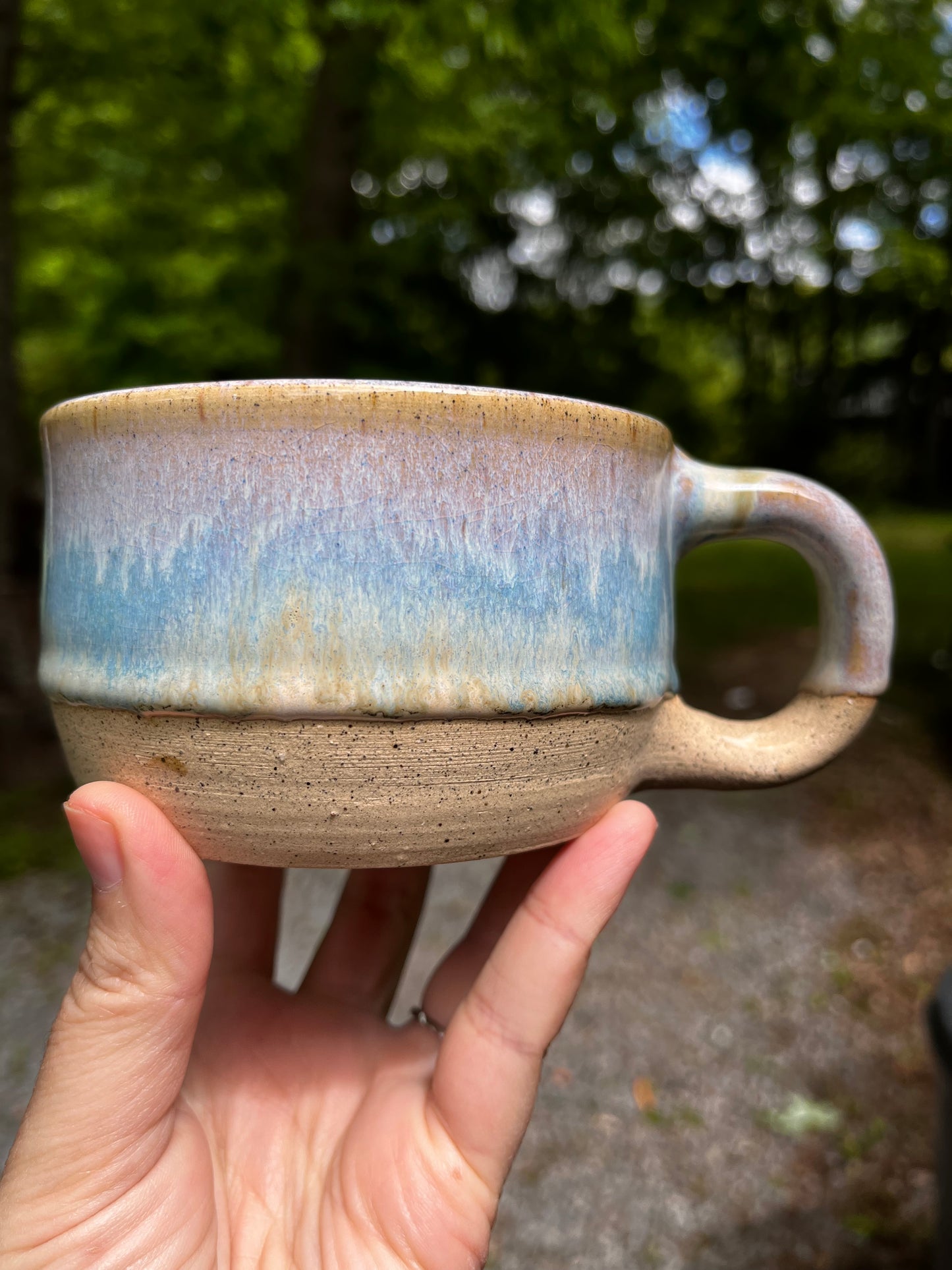 Stoneware coffee mug