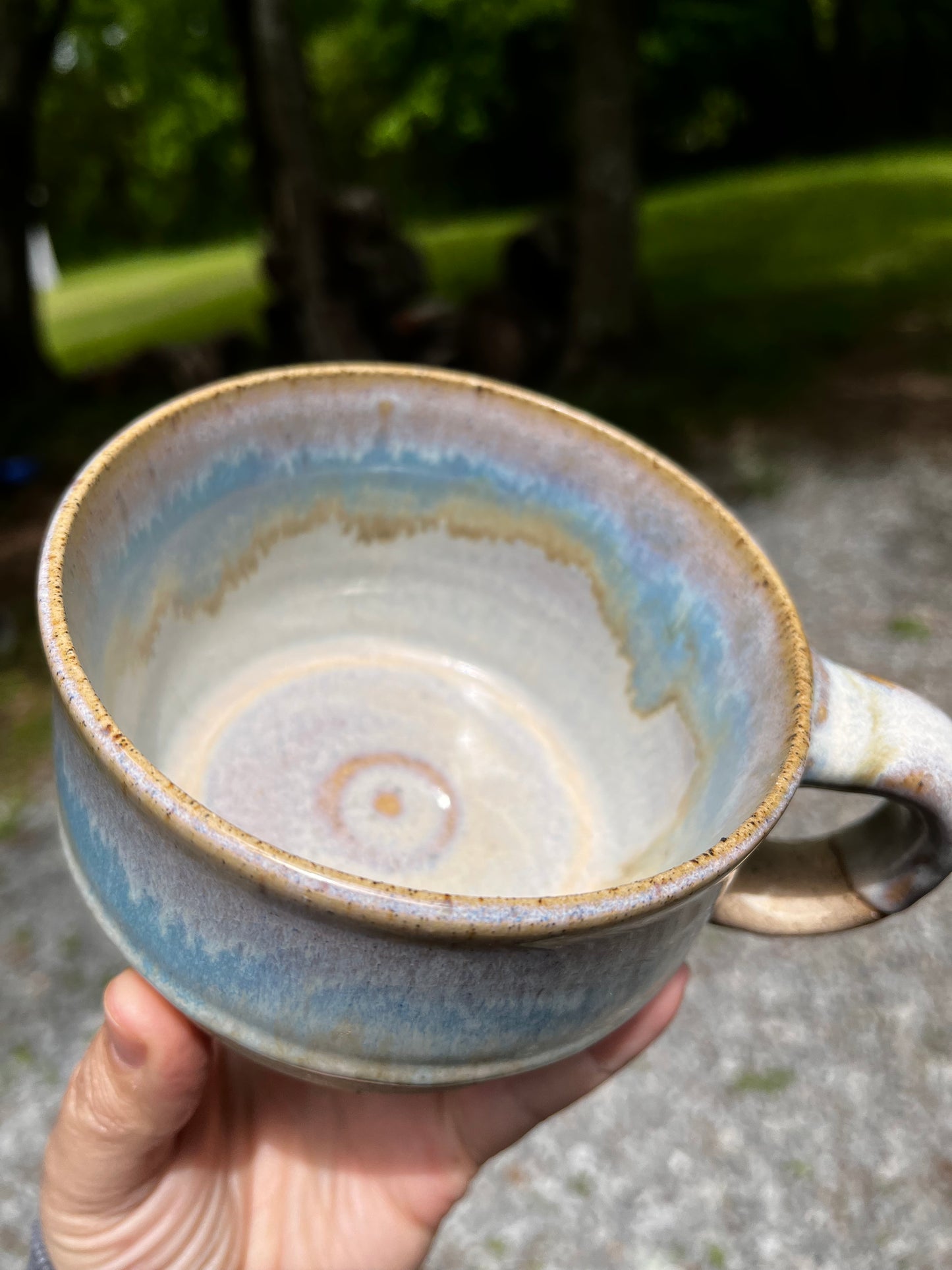 Stoneware coffee mug