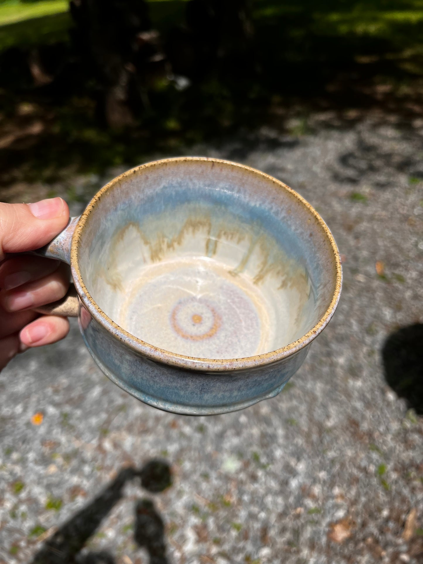 Stoneware coffee mug