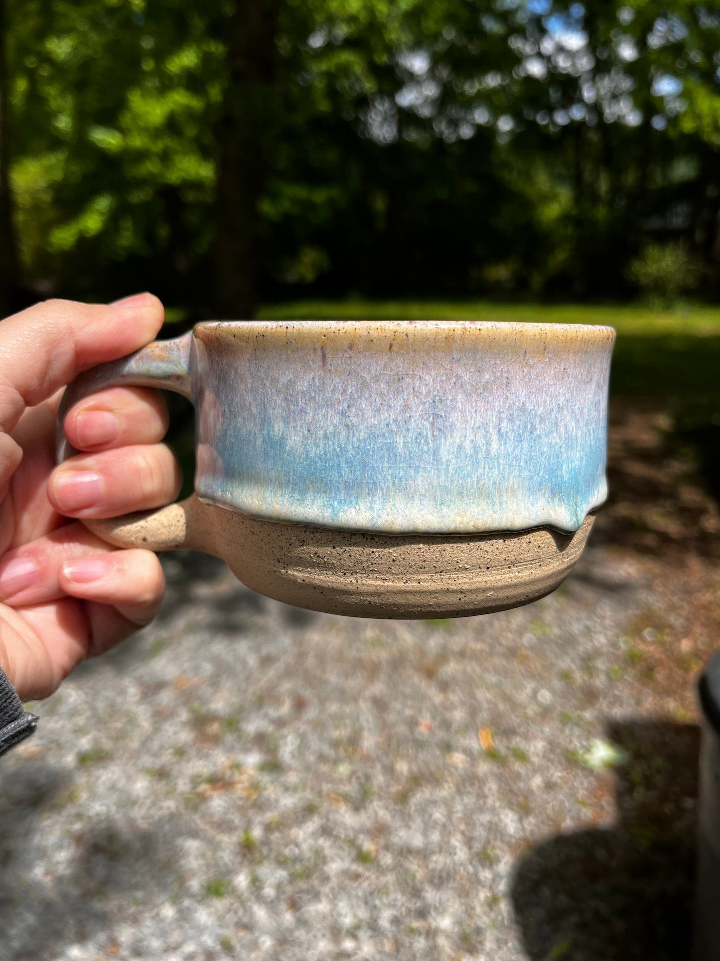 Stoneware coffee mug