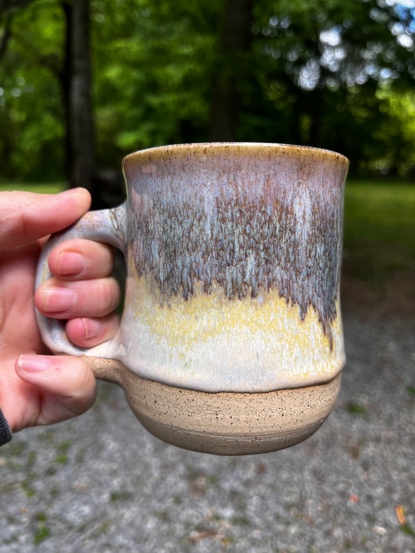 Stoneware coffee mug