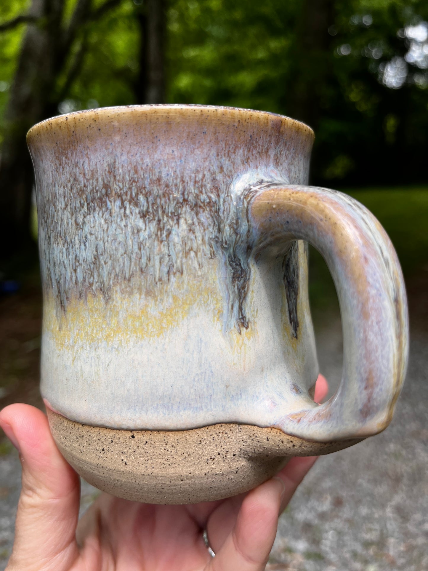 Stoneware coffee mug