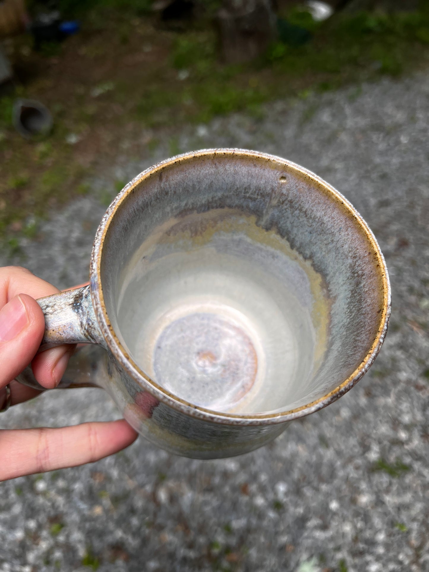 Stoneware coffee mug