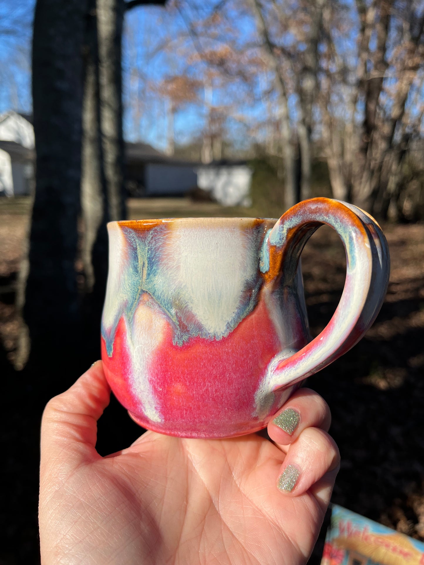 Stoneware coffee mug