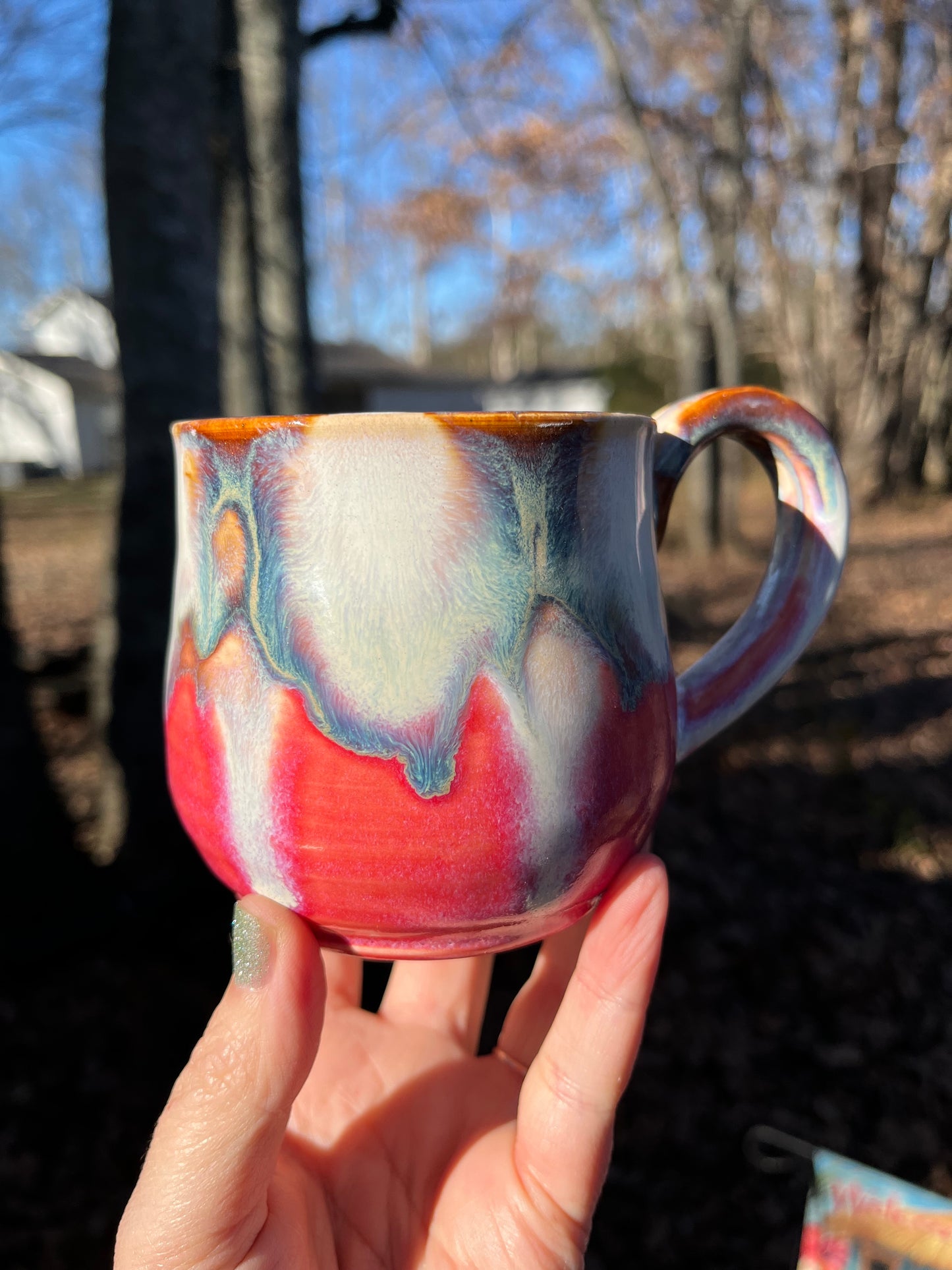 Stoneware coffee mug