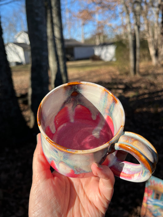 Stoneware coffee mug