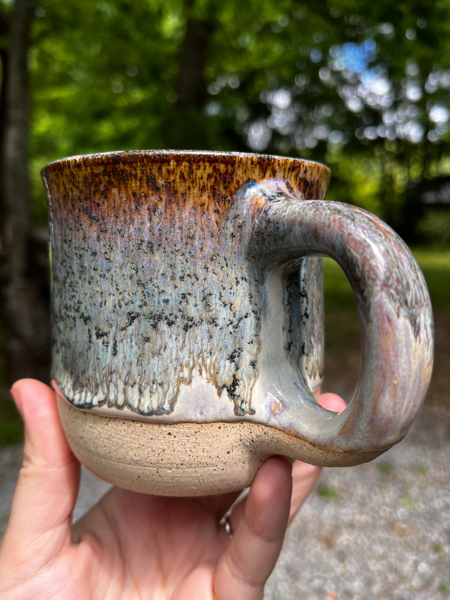 Stoneware coffee mug