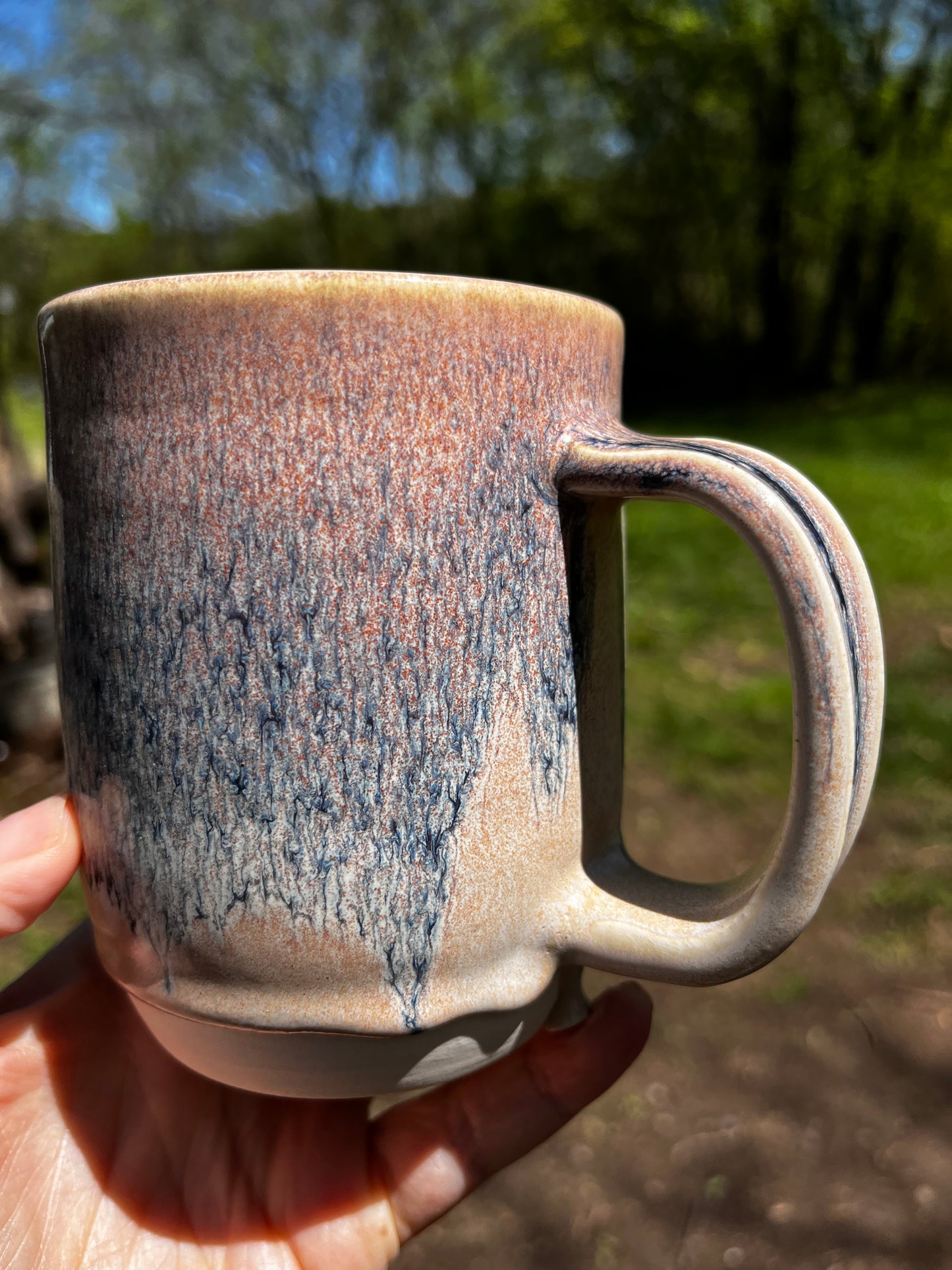 Stoneware coffee mug