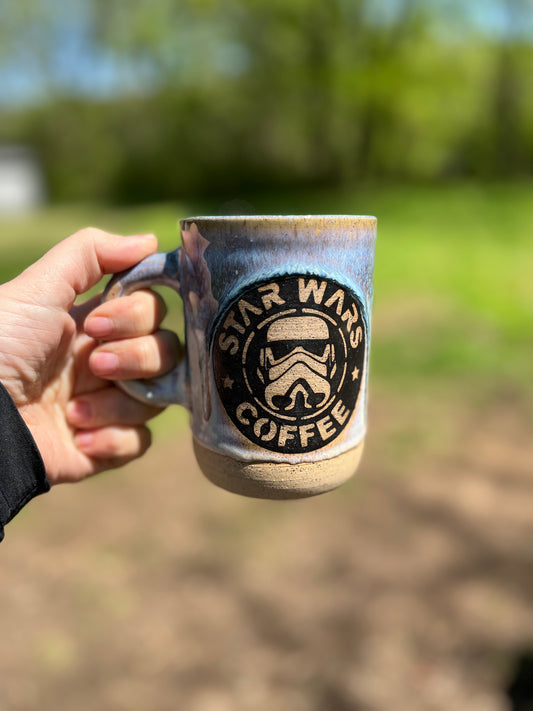 Stoneware coffee mug