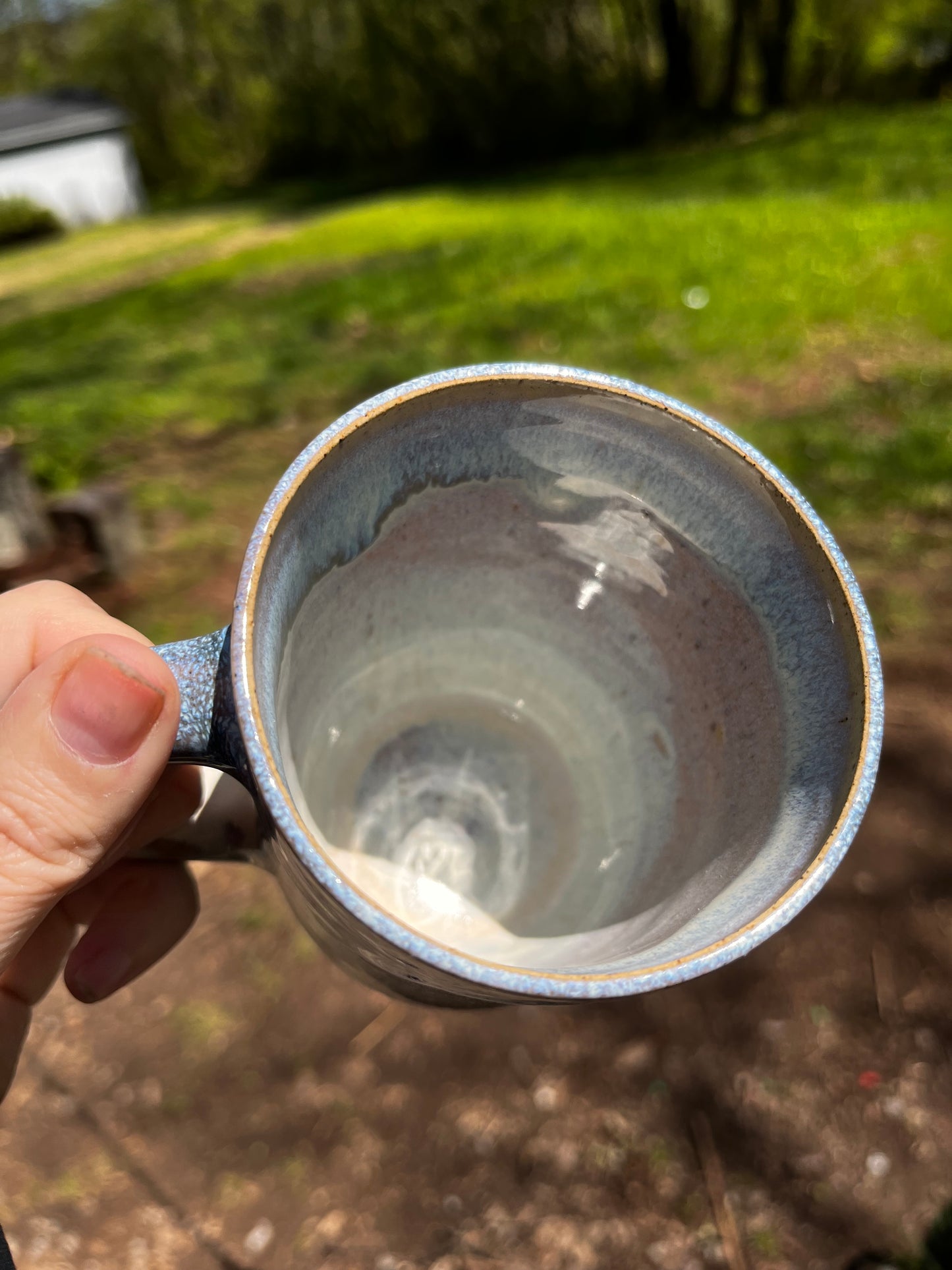 Stoneware coffee mug