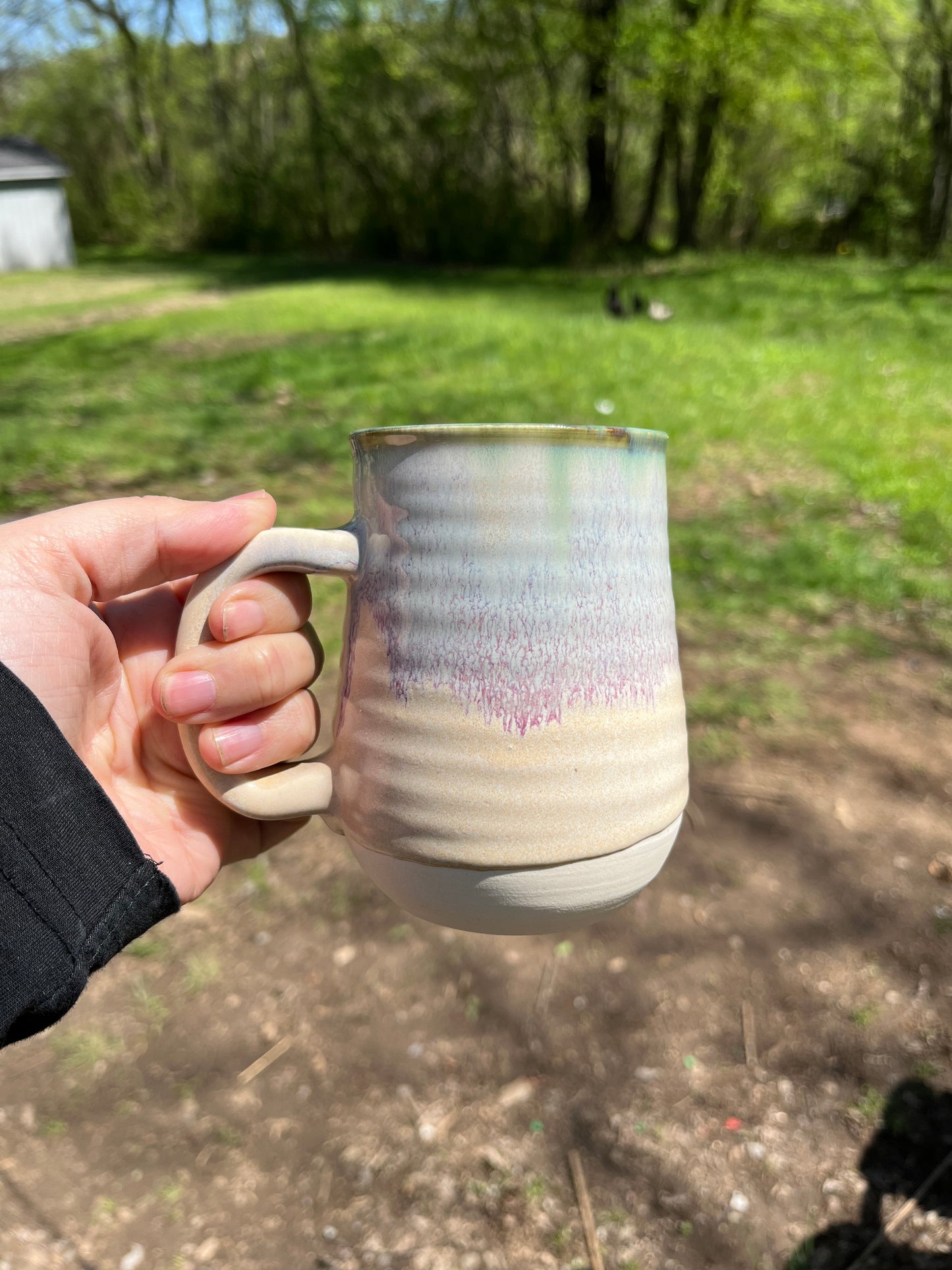 Stoneware coffee mug