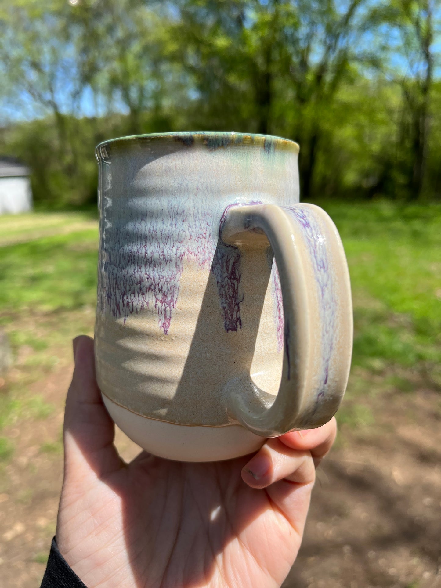 Stoneware coffee mug