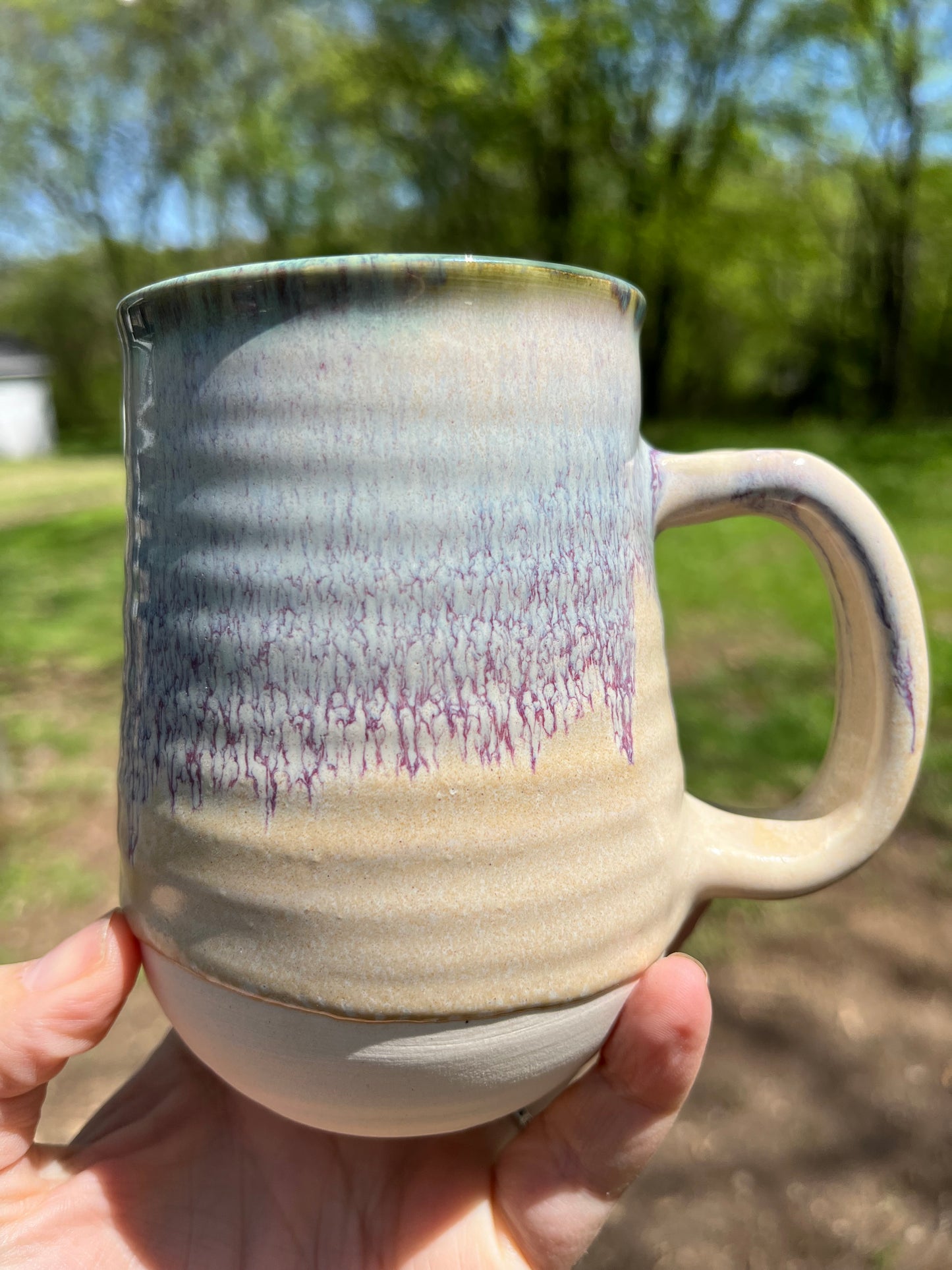 Stoneware coffee mug