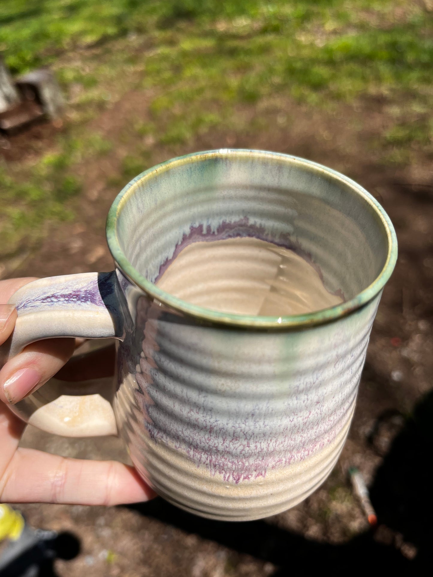 Stoneware coffee mug