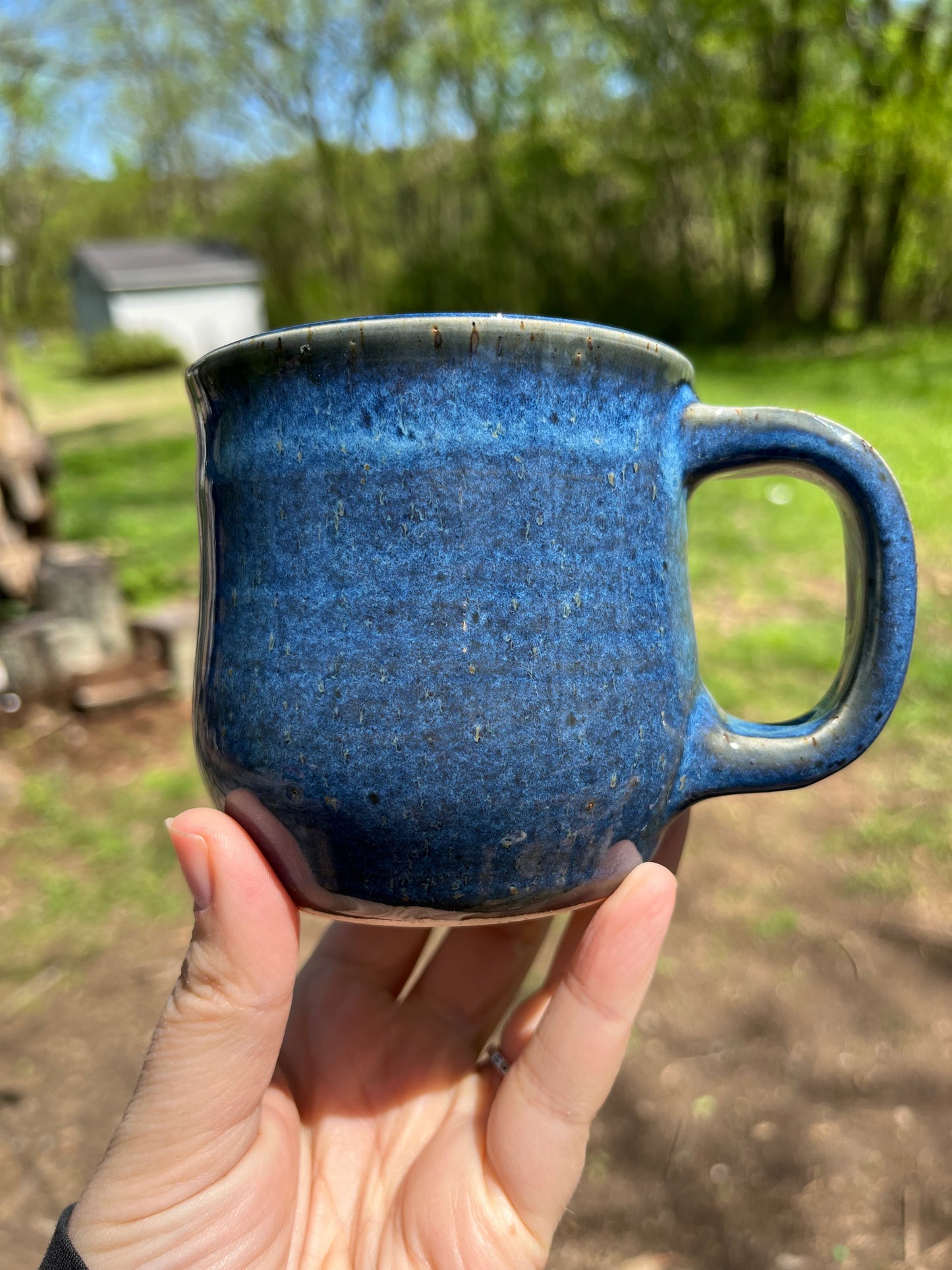 Stoneware coffee mug