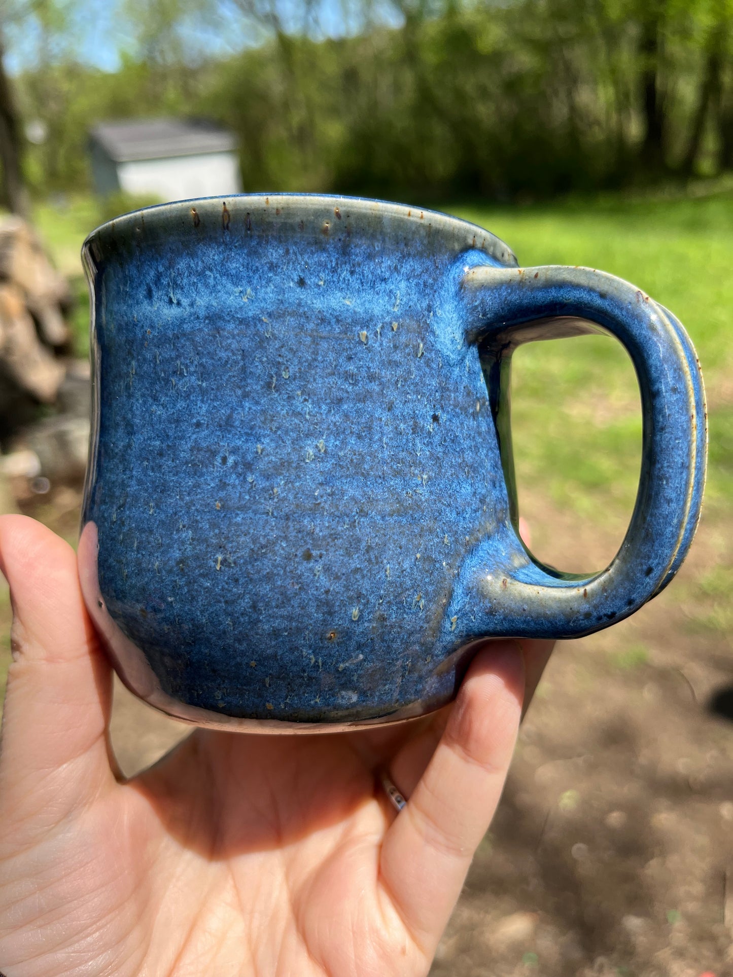 Stoneware coffee mug