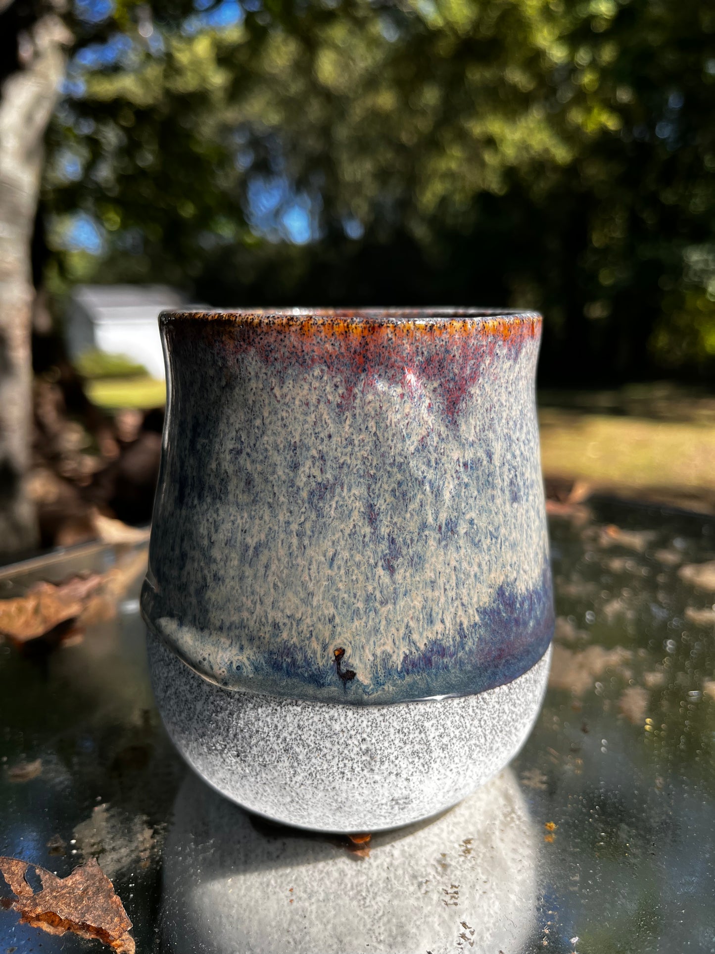 Stoneware coffee mug