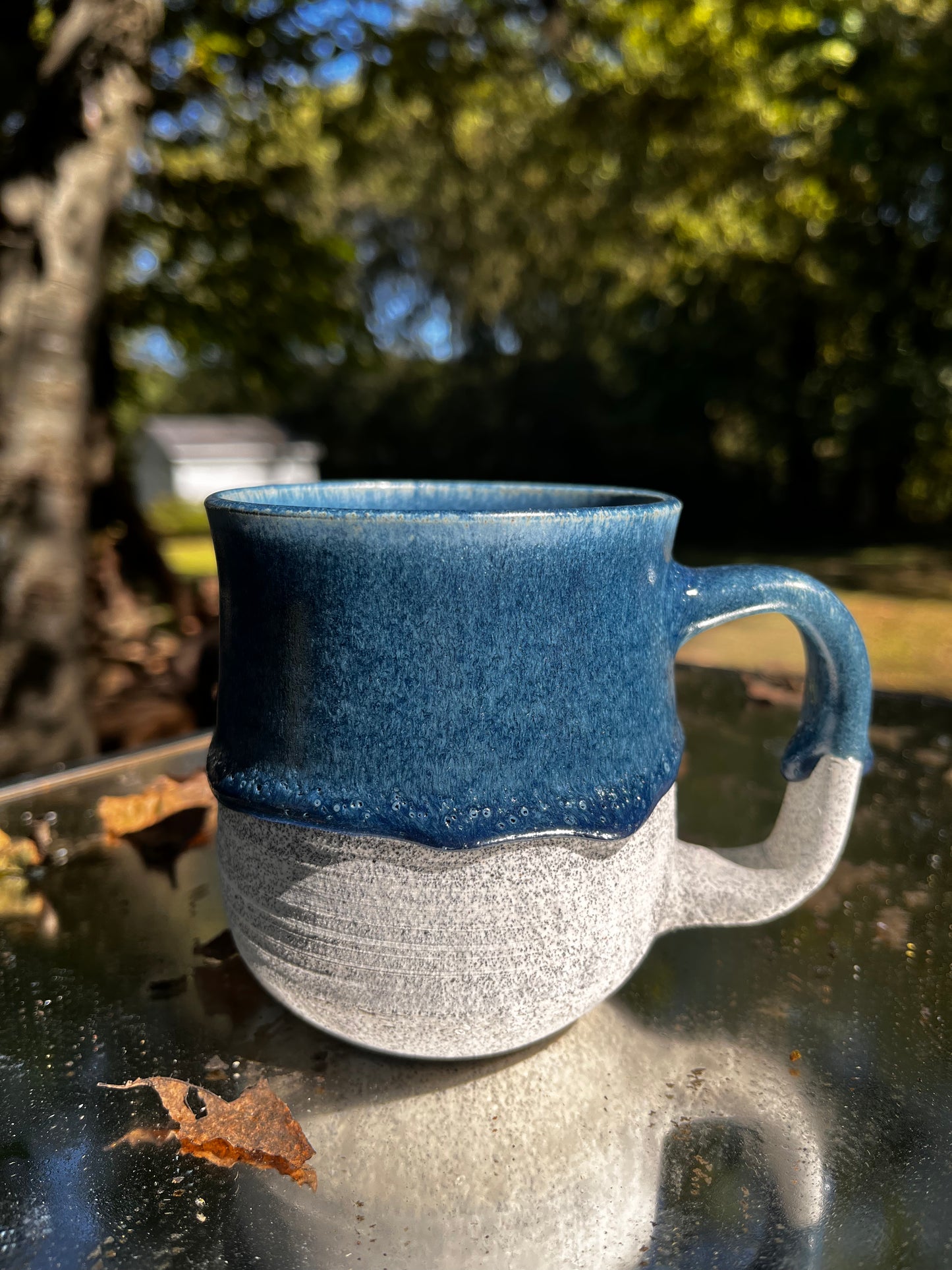 Stoneware coffee mug