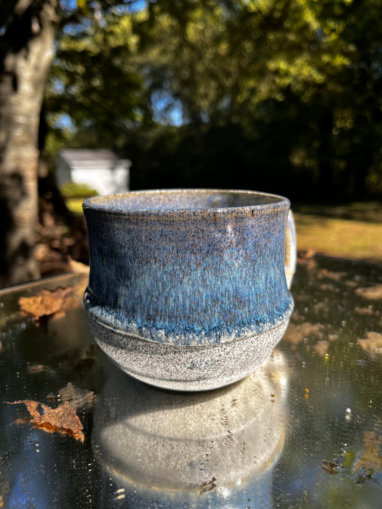 Stoneware coffee mug