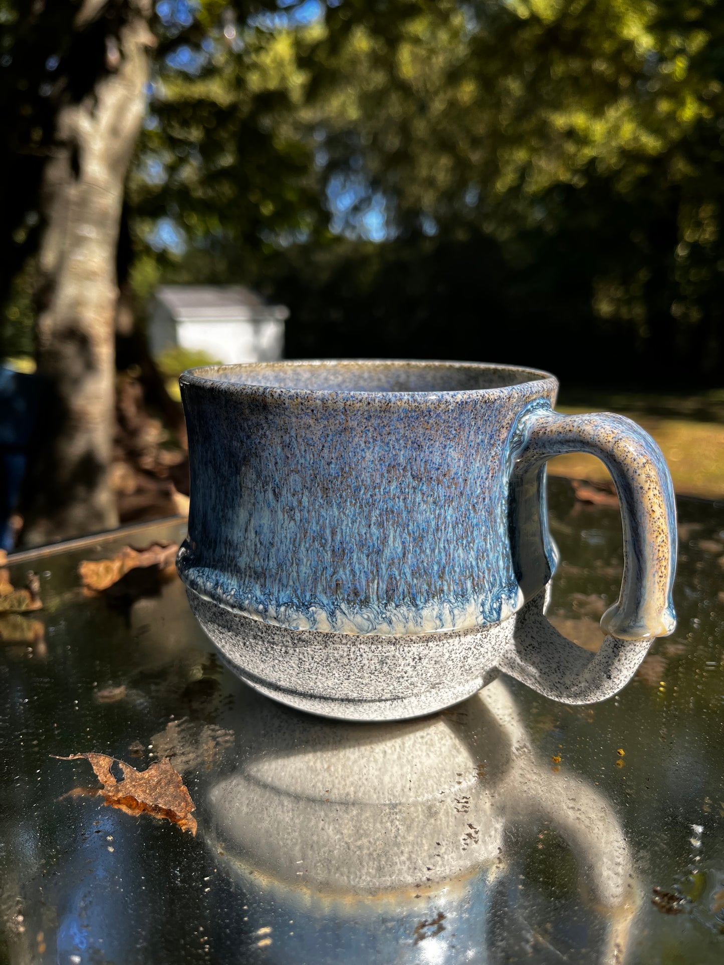 Stoneware coffee mug