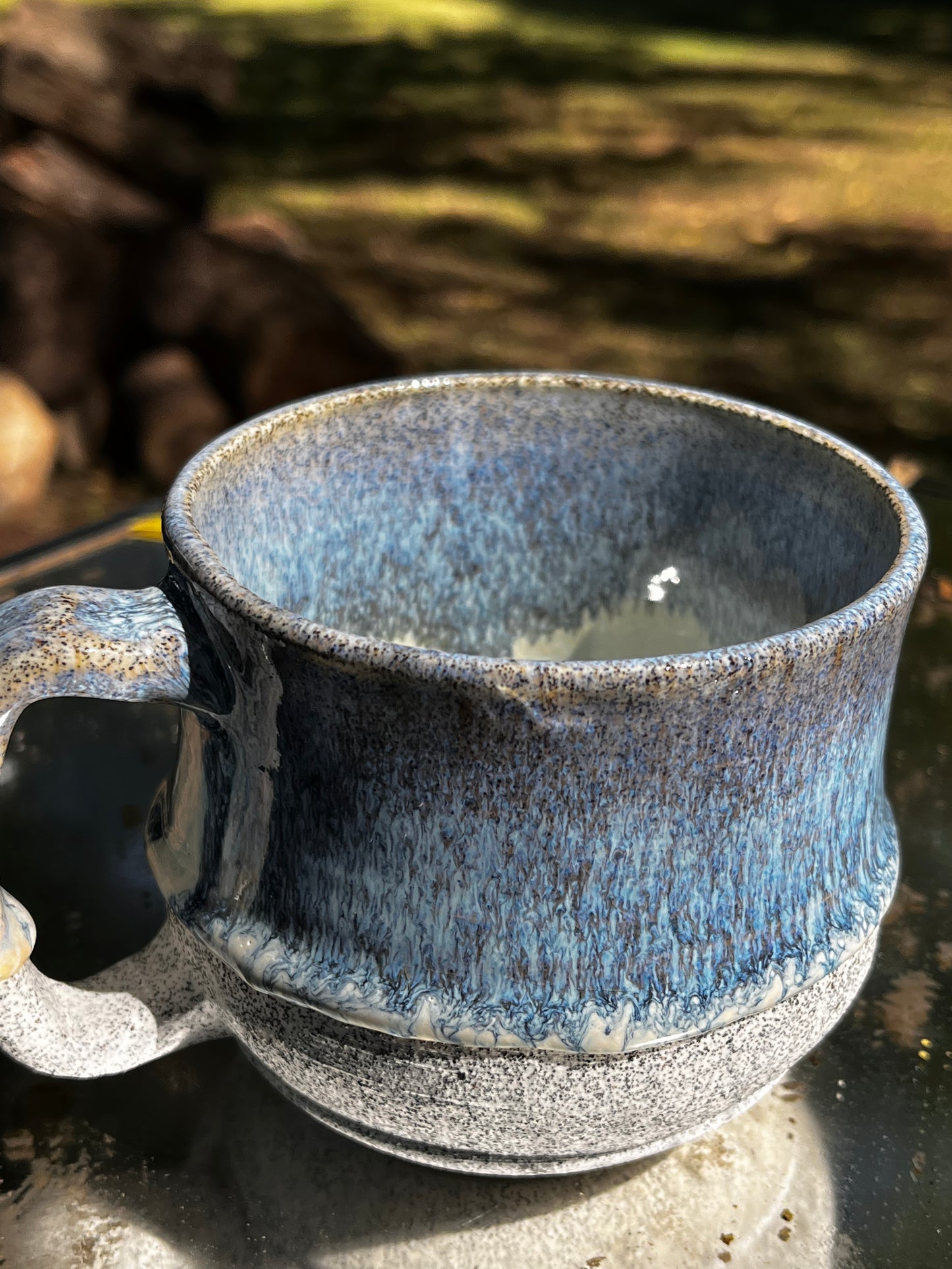 Stoneware coffee mug