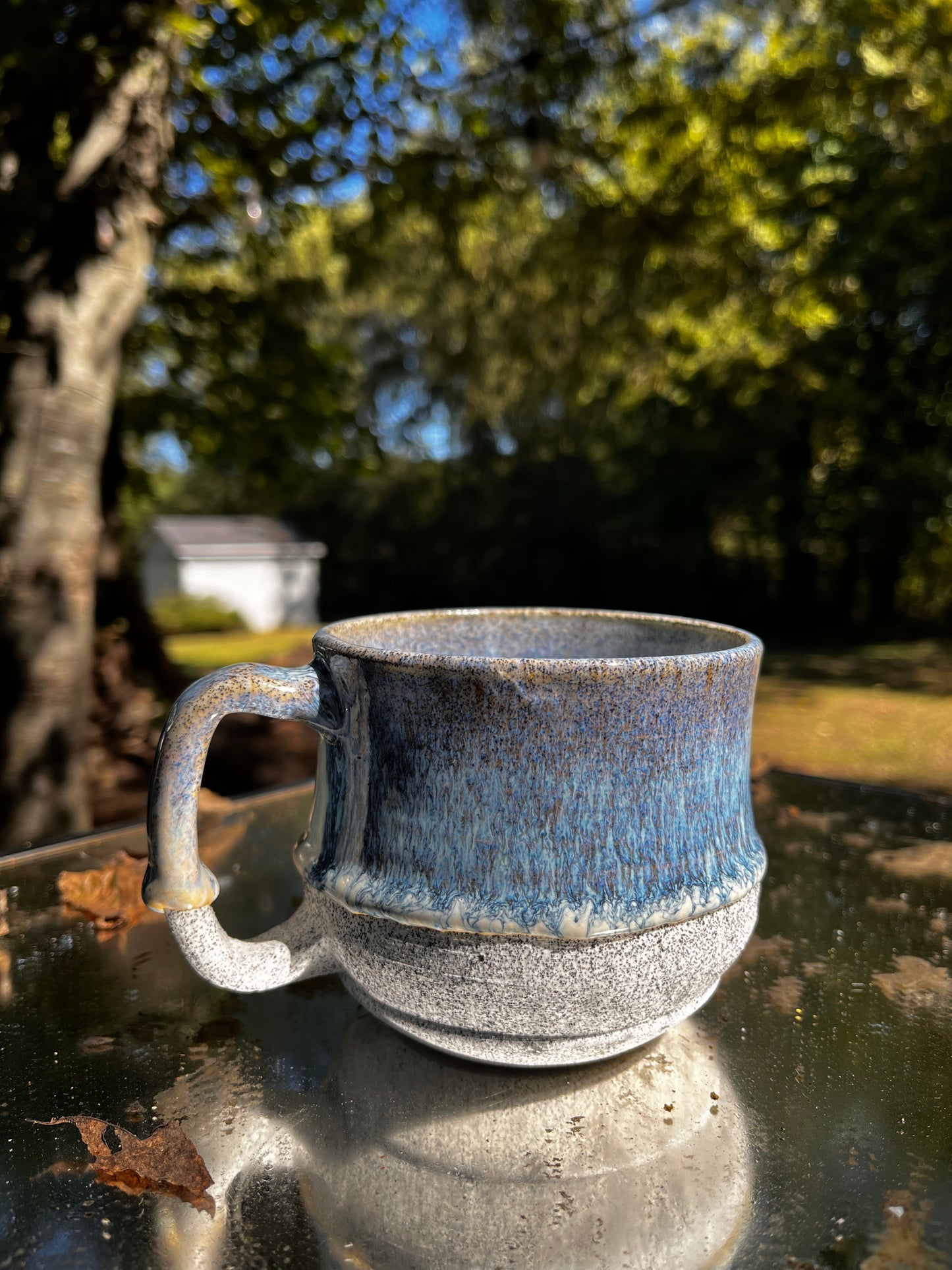 Stoneware coffee mug