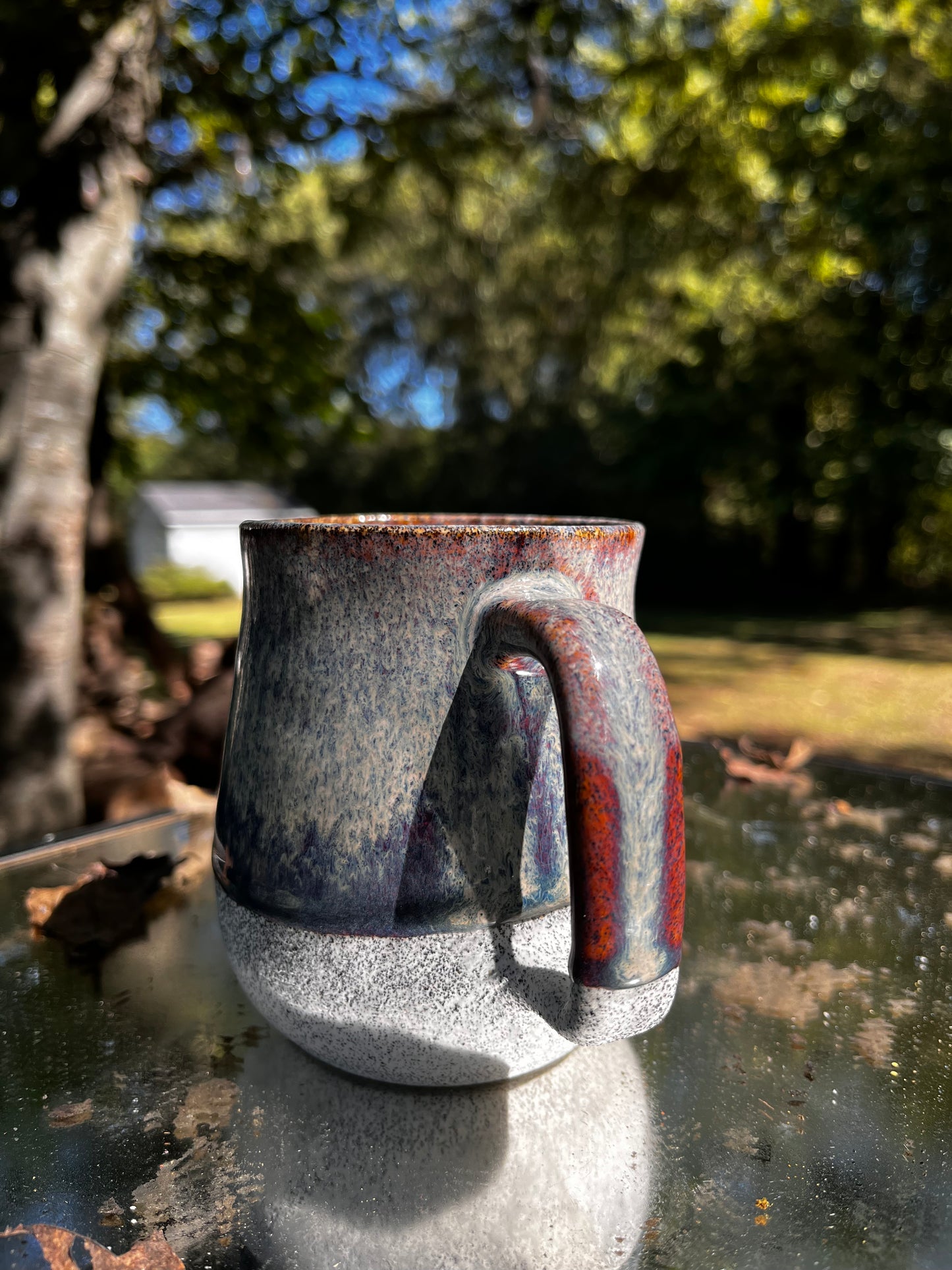 Stoneware coffee mug